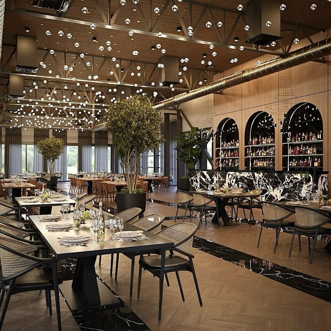 Luxury Restaurant Interior